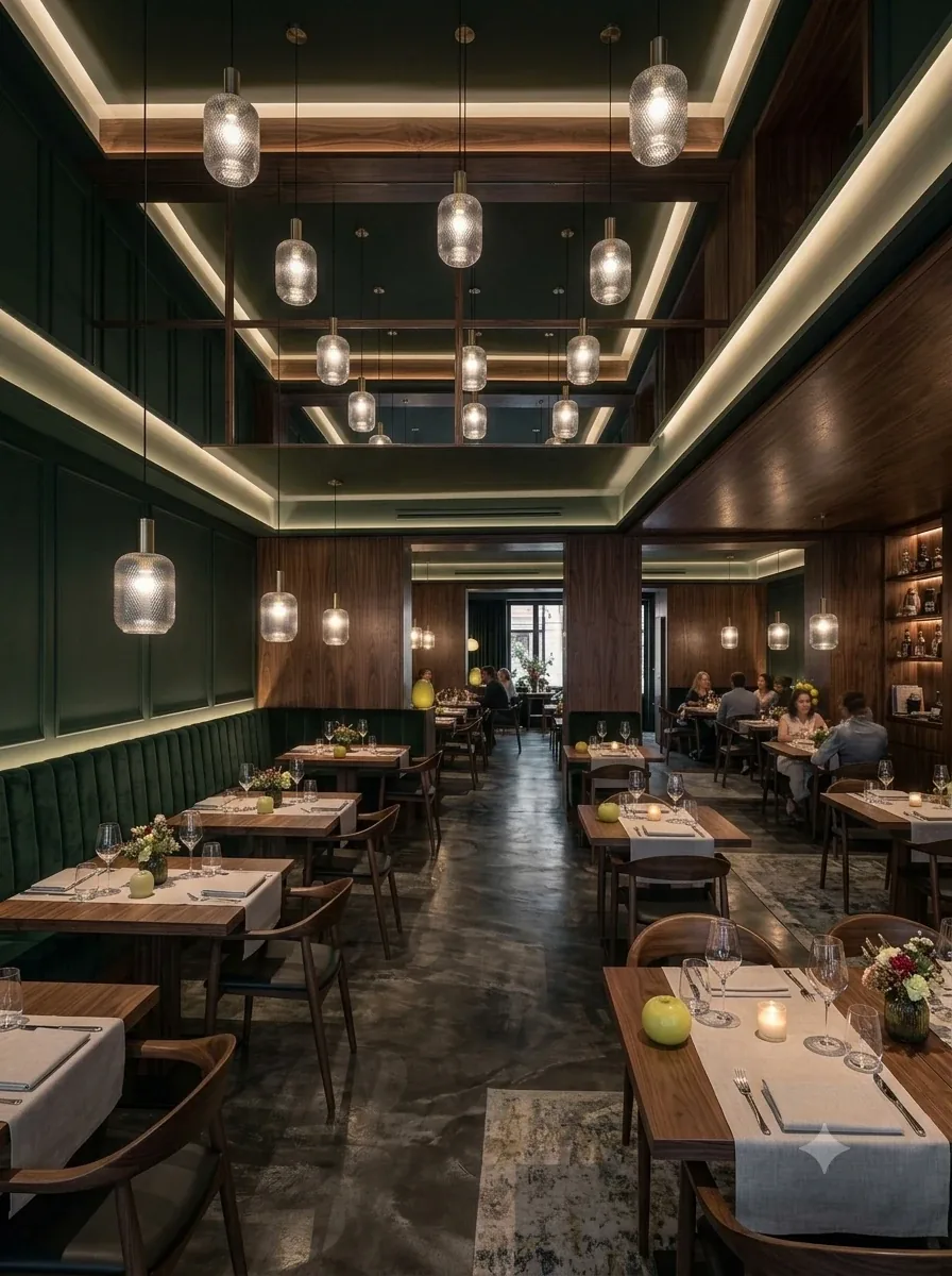 Interior del restaurante Marqués
